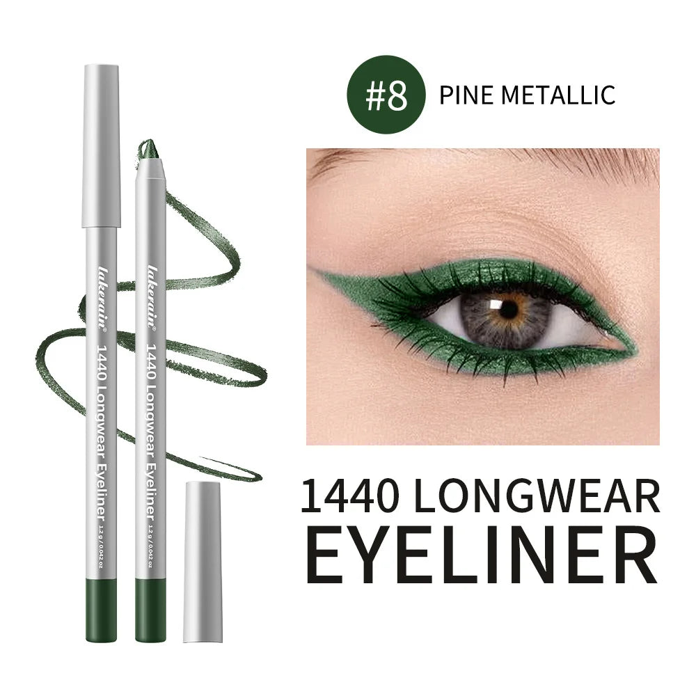 Longwear Eyeliner Pencil Waterproof Smudgeproof Eye Makeup for Precise Daily Cosmetic Look - 28