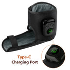 Airbag Ankle Massager Foot Compression Wrap with Heating for Pain Relief and Muscle Recovery