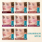 Sunscreen Blush Stick Tinted SPF 50 Cream Face Makeup for Glowing Cheeks