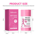 Anti Chafe Stick Friction Reducing Balm Moisturizing Skin Care for Running Hiking and Sports