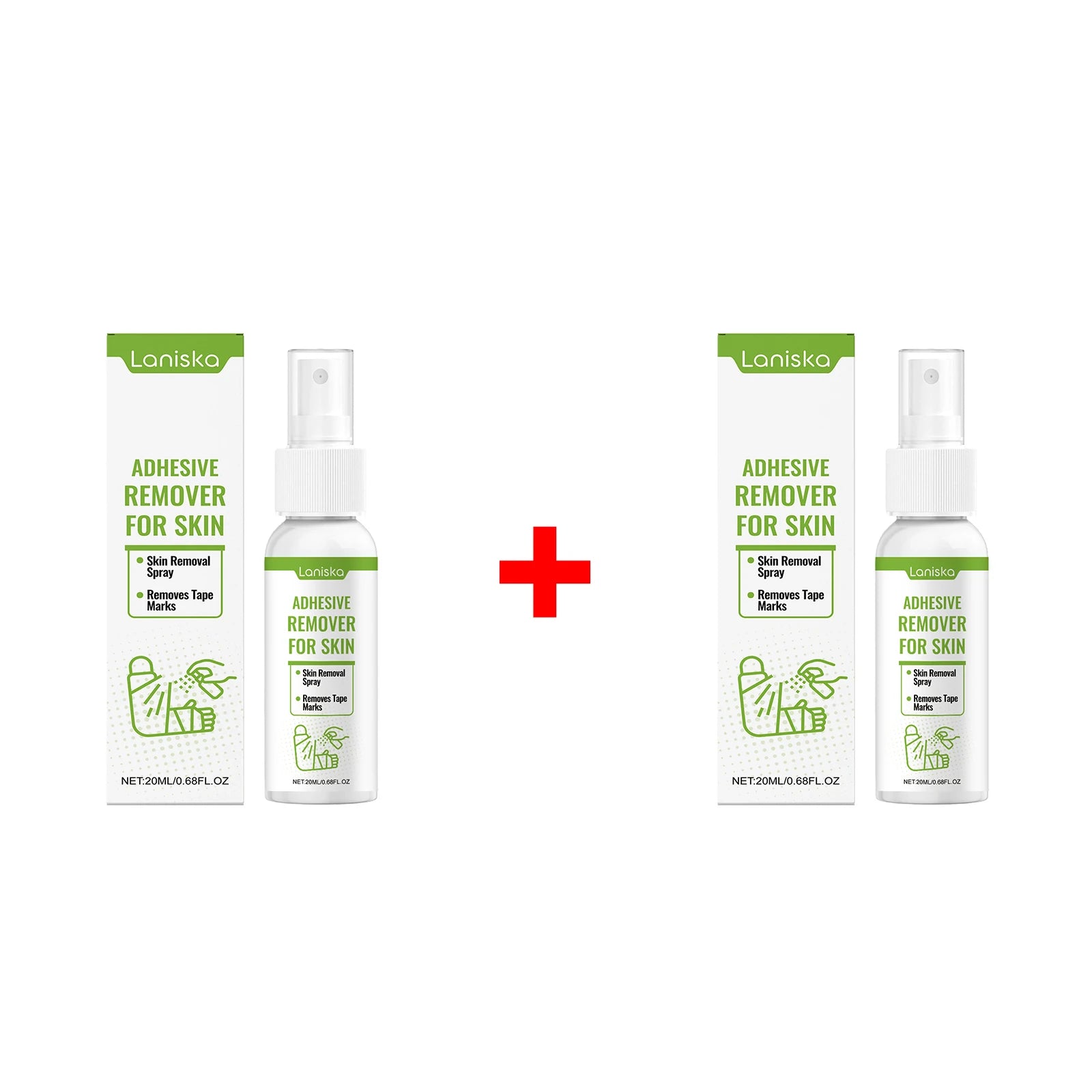 Adhesive Remover Spray Gentle Tape Residue Cleaner for Removing Medical Bandages - 19