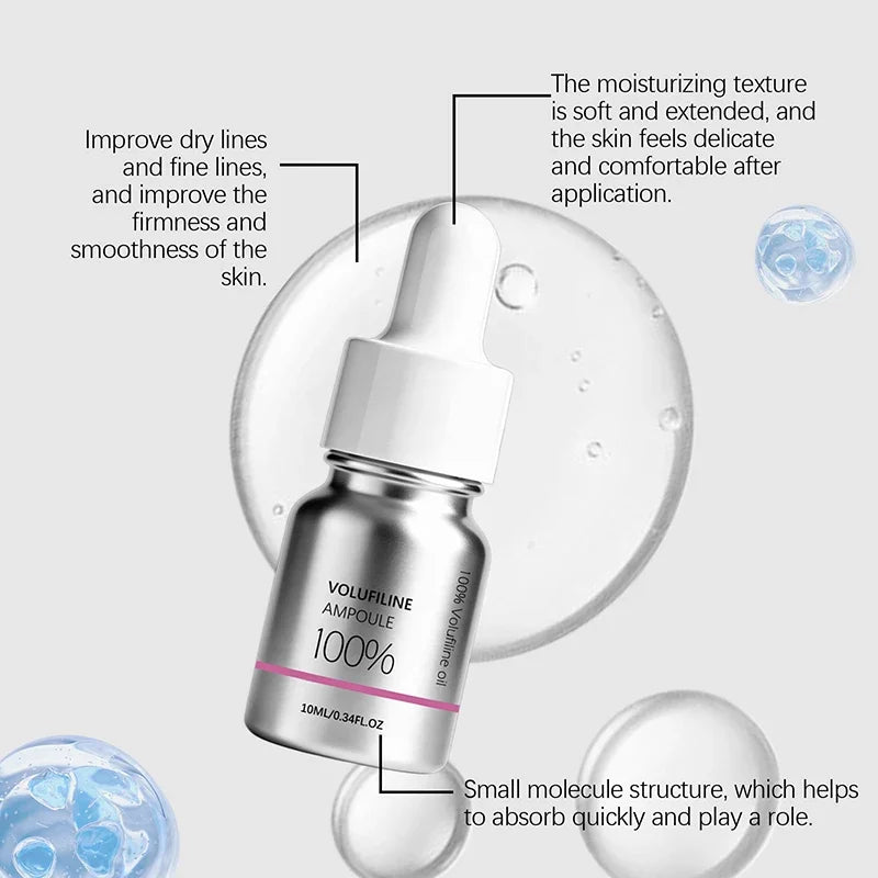 Plumping Face Serum Volufiline Essence Deep Hydrating Skin Care for Daily Anti Aging Use - 9