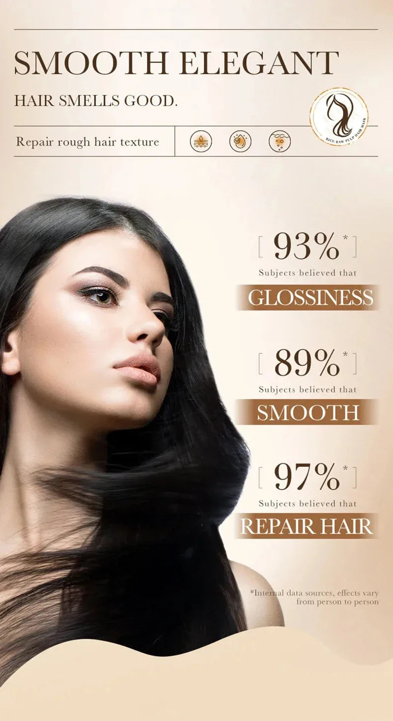 Magical Hair Mask Deep Repair Conditioner Treatment for Dry Damaged Frizz and Split Ends Use