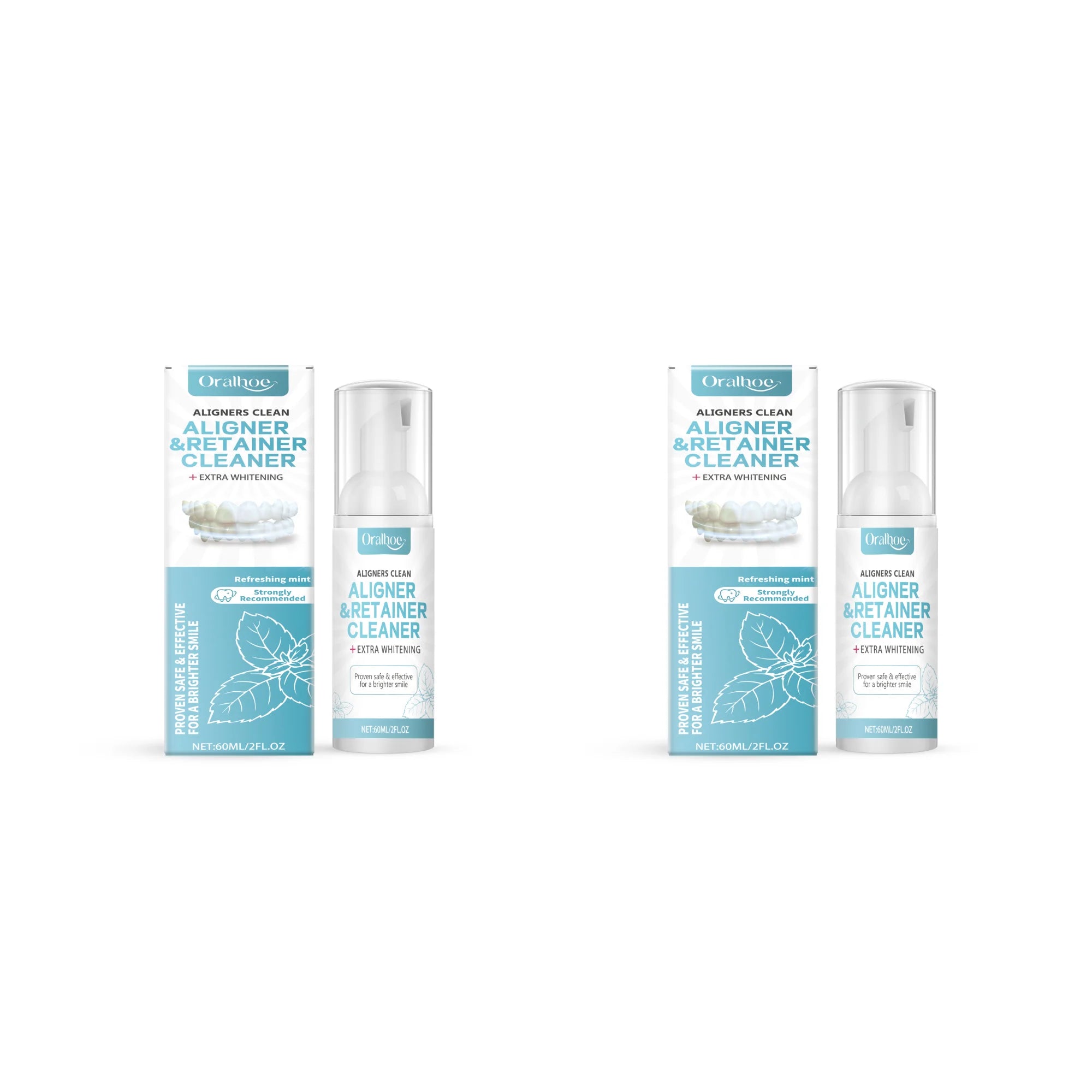 Aligner and Retainer Cleaner Foam Mousse Whitening Agent for Daily Dental Appliance Care - 13