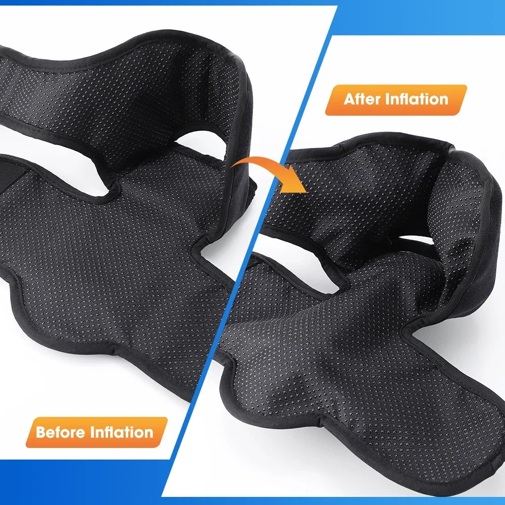 Cordless Foot Ankle Massager Heated Air Compression Wrap for Relaxation Pain Relief Home Use - 3