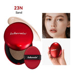 Air Cushion Foundation BB CC Cream Full Coverage Makeup for Flawless Matte Face Finish Daily Use