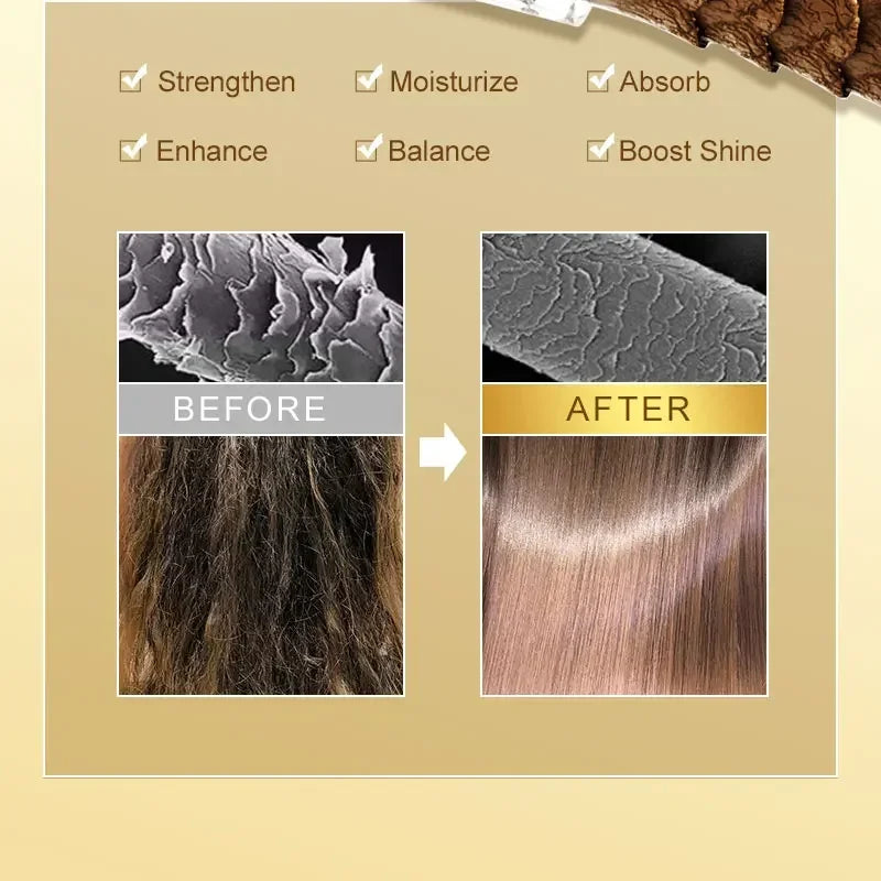 Amino Acid Hair Oil Nourishing Serum for Frizz Control and Heat Protection - 13