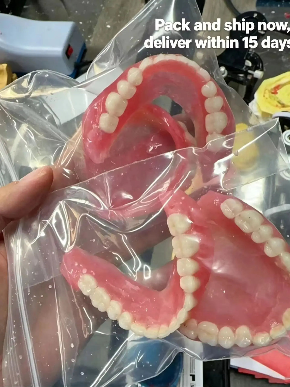 Moldable Denture Set Instant Smile Veneers Natural Temporary Teeth for Daily Cosmetic Use