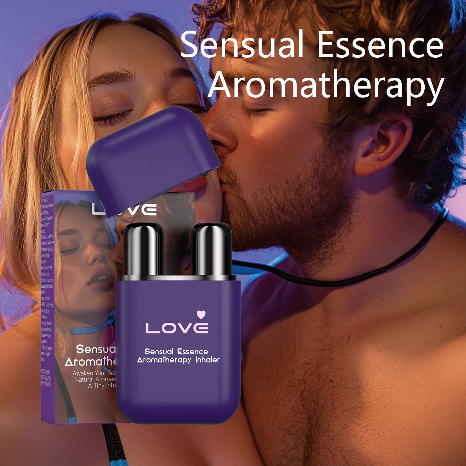 Double Hole Nasal Inhaler Aromatherapy Stick Refreshing Essential Oil for Focus and Daily Energy Use - 1