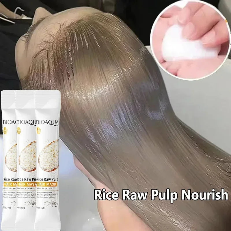 Magical Hair Mask Deep Repair Conditioner Treatment for Dry Damaged Frizz and Split Ends Use - 7