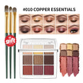 9 Color Eyeshadow Palette Makeup Kit Highly Pigmented Matte Shimmer for Daily Smoky Eye Looks