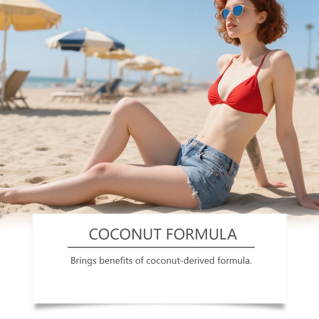 Coconut Firming Oil Skin Tightening Moisturizer for Body Hydration and Elasticity Recovery