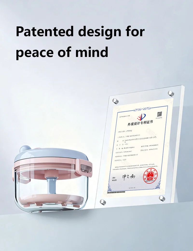 Denture Cleaning Case Dental Appliance Bath Box with Rotary Tray for Daily Hygiene Travel Storage - 12