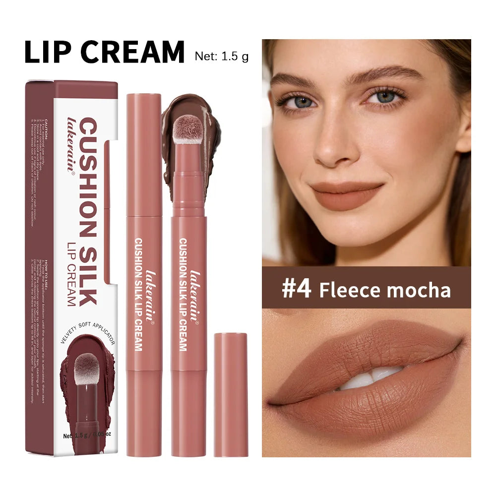 Air Cushion Lip Cream Tinted Blush Dual Action Matte Finish for Daily Makeup Routine - 29