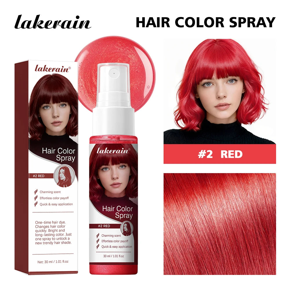 Temporary Hair Color Spray Washable Instant Hair Dye for Party Festivals and Temporary Style - 25