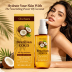 Coconut Firming Oil Skin Tightening Moisturizer for Body Hydration and Elasticity Recovery