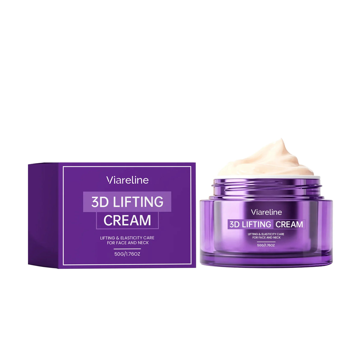 3D Lifting Cream Firming Moisturizer for Face and Neck Tightening Anti Aging Skin Care