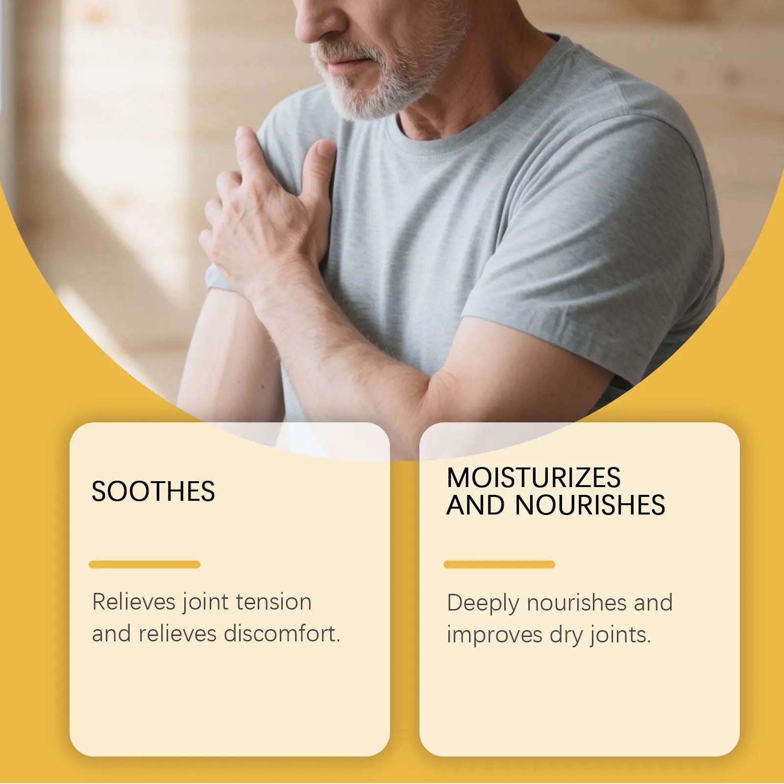 Bee Venom Joint Soothing Cream Natural Massage Balms for Neck Shoulder Waist and Leg Care - 13