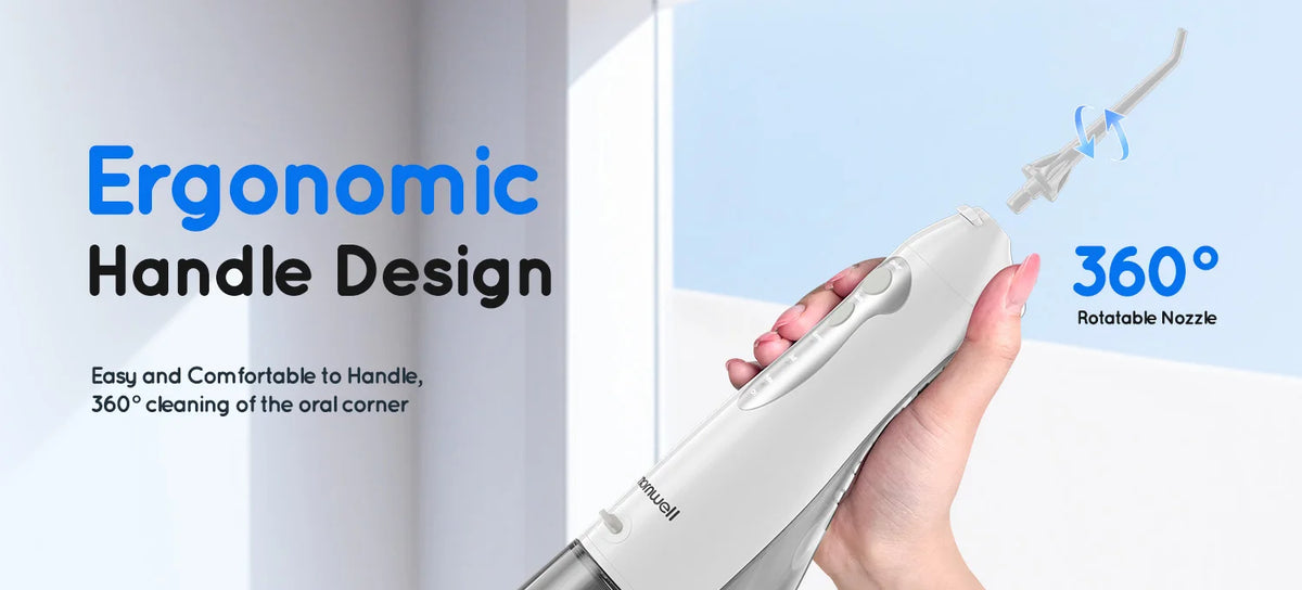 Water Flosser and Electric Toothbrush Set Portable Oral Irrigator for Deep Teeth Cleaning