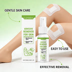 Adhesive Remover Spray Gentle Tape Residue Cleaner for Removing Medical Bandages