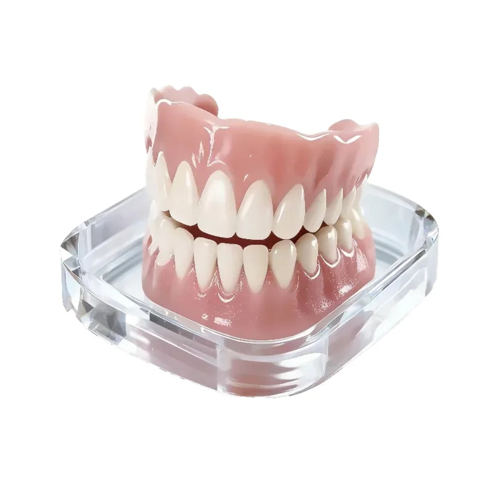 Instant Smile Veneers Fake Teeth Dentures Natural Cosmetic Teeth for Men Women Daily Use - 6