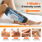 Wireless Calf Massager Air Compression Leg Wrap for Muscle Recovery and Circulation
