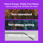 Double Hole Nasal Inhaler Aromatherapy Stick Refreshing Essential Oil for Focus and Daily Energy Use