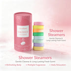 Aromatherapy Shower Tablets Soothing Steamers Natural Fragrance for Stress Relief Bath Home Spa