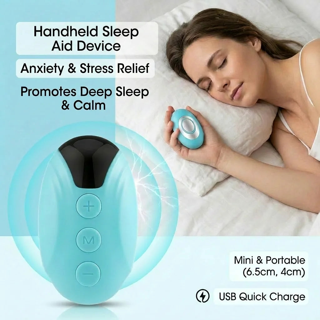 Handheld Sleep Aid Device Portable Relaxation Instrument for Calm Bedtime and Deep Sleep Use - 7