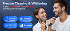 Electric Water Flosser and Toothbrush Set Oral Irrigator for Teeth Whitening Gum Care