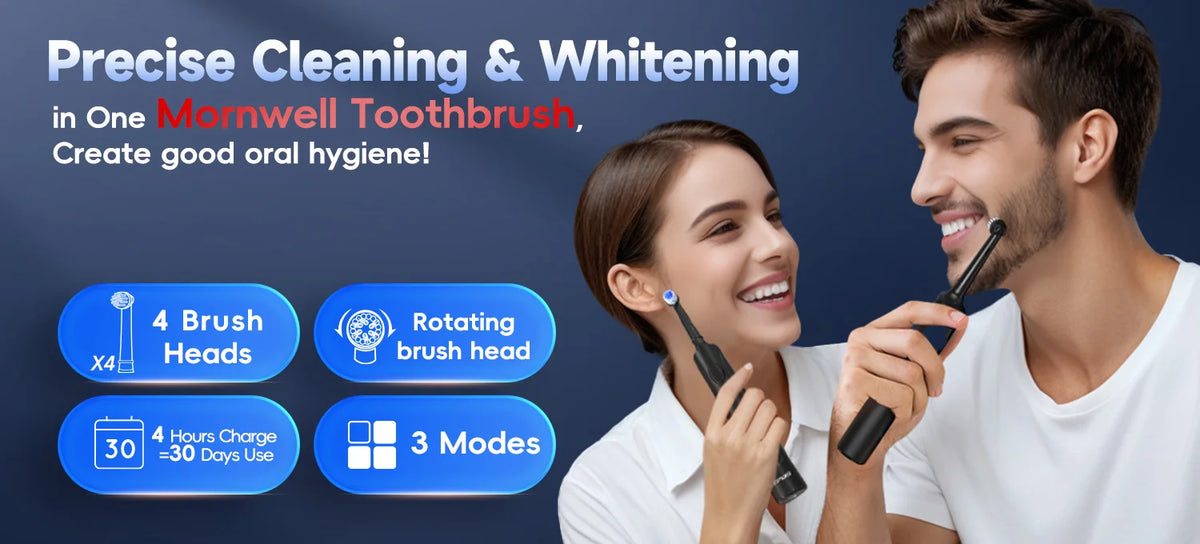 Electric Water Flosser and Toothbrush Set Oral Irrigator for Teeth Whitening Gum Care