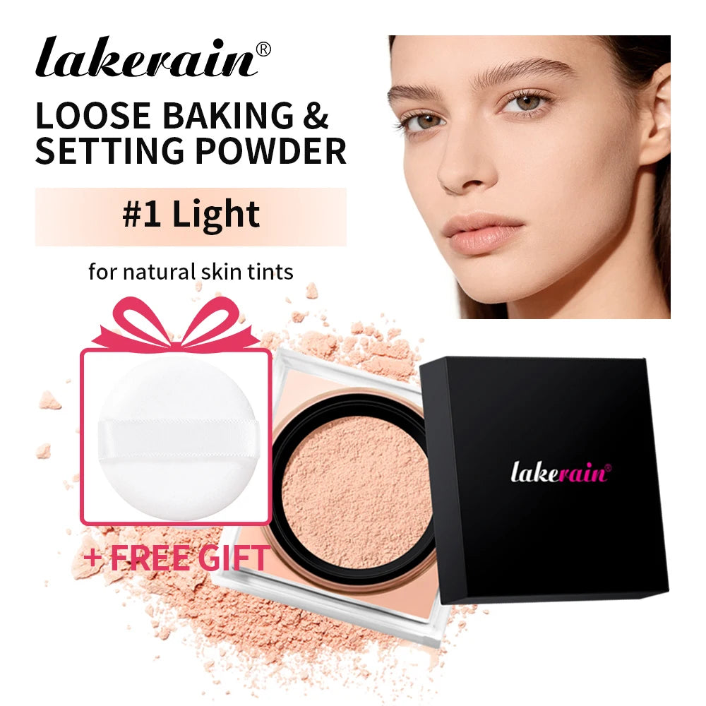 Loose Setting Powder Face Makeup Blurring Matte Finish for Long Lasting Oil Control Daily Use - 20