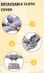 Wireless Neck Shoulder Massager Deep Tissue Kneading Pillow for Pain Relief and Home Relaxing