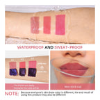 Peel Off Lip Stain Matte Liquid Lipstick Waterproof Long Lasting Tint for Daily Makeup Beauty