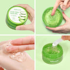 Aloe Vera Gel Moisturizing Facial Cream Soothing Skin Hydration for Daily Face Care Routine