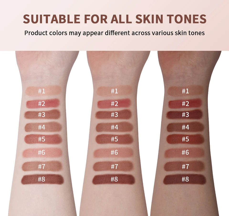 Air Cushion Lip Cream Tinted Blush Dual Action Matte Finish for Daily Makeup Routine