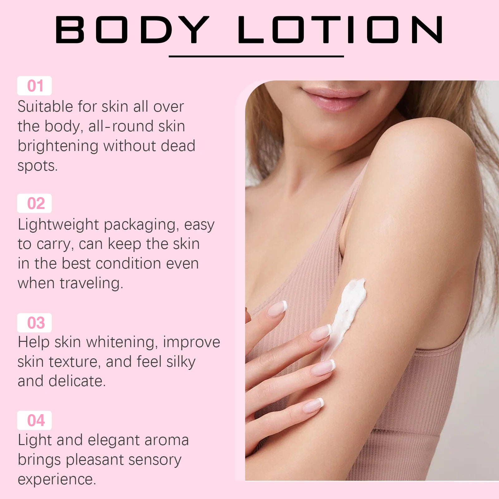 Arbutin Lightening Body Lotion Brightening Moisturizing Cream for Radiant Even Skin Tone - 13