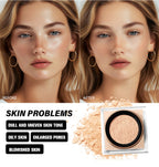 Loose Setting Powder Face Makeup Blurring Matte Finish for Long Lasting Oil Control Daily Use