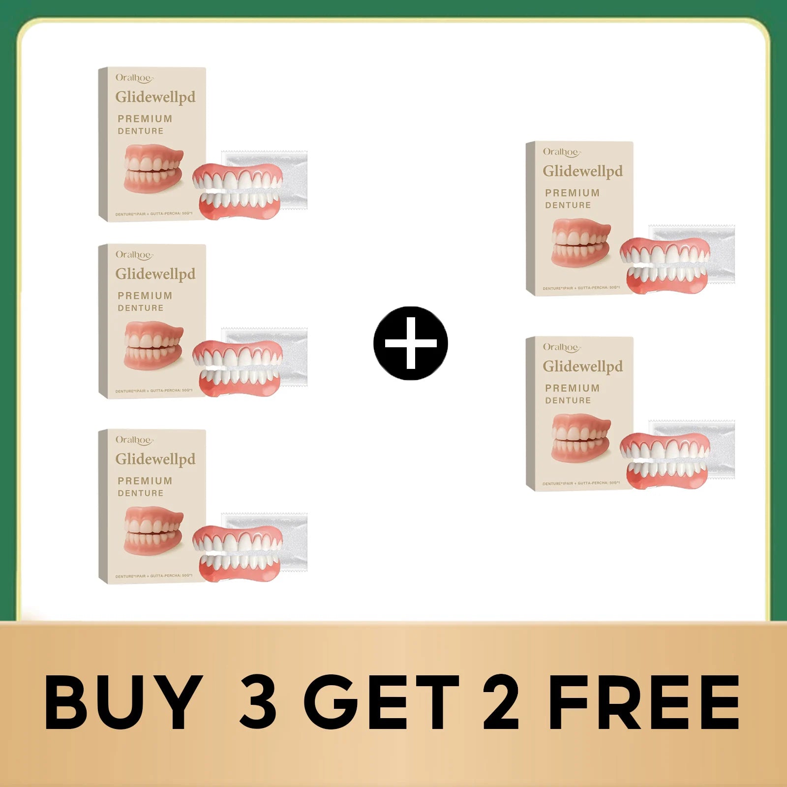 Silicone False Teeth Dentures Temporary Veneers for Missing Broken Teeth - 17