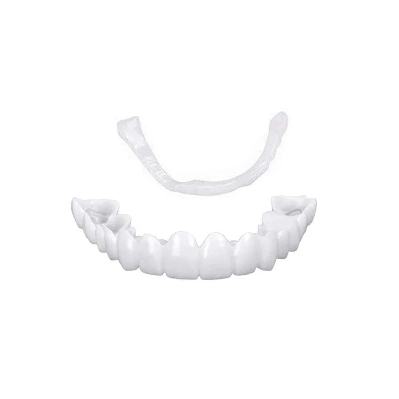 Veneer Snap on Teeth Kit Temporary Tooth Replacement Cosmetic Cover for Smile - 6