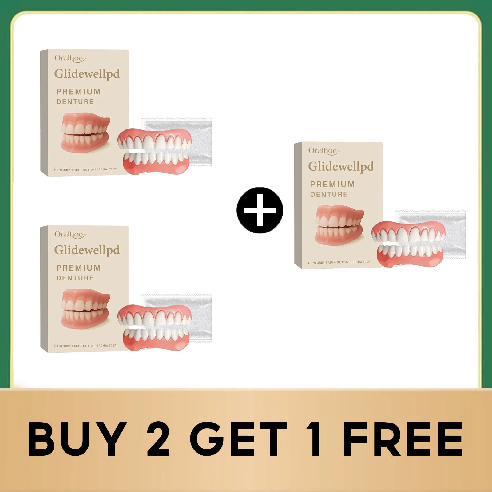 Silicone False Teeth Dentures Temporary Veneers for Missing Broken Teeth - 15
