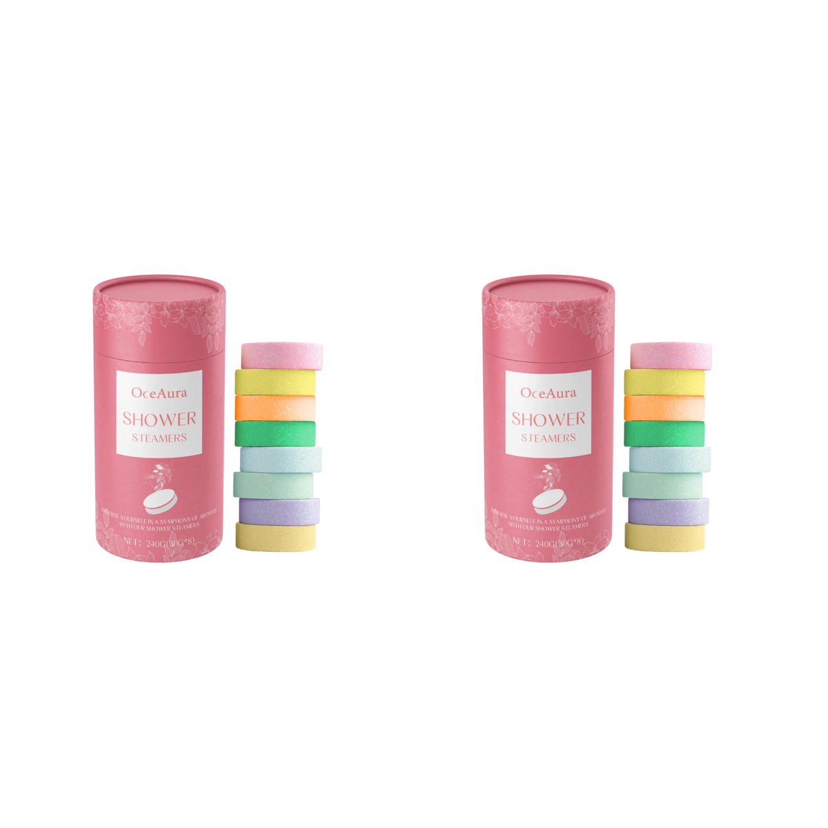 Aromatherapy Shower Tablets Soothing Steamers Natural Fragrance for Stress Relief Bath Home Spa