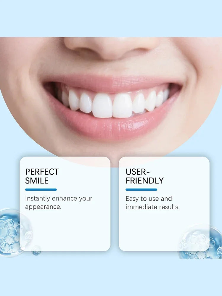 Instant Smile Veneers Fake Teeth Dentures Natural Cosmetic Teeth for Men Women Daily Use