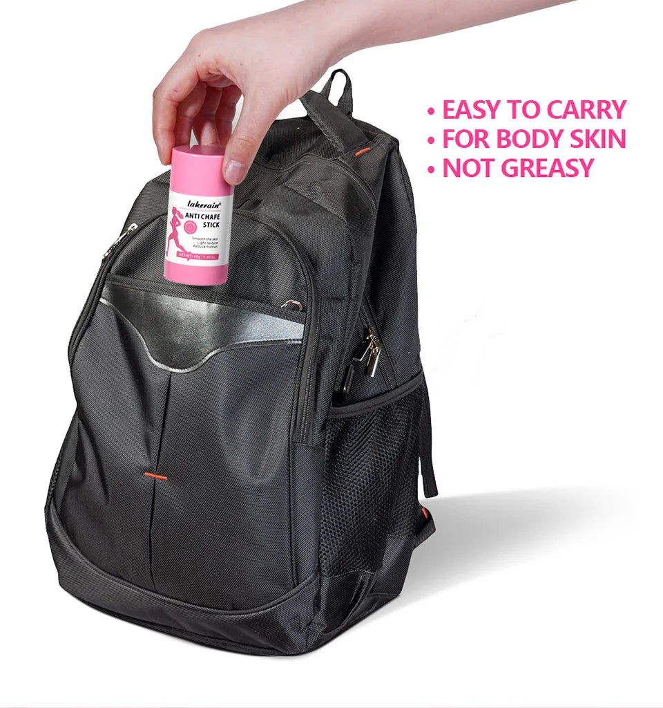 Anti Chafe Stick Friction Reducing Balm Moisturizing Skin Care for Running Hiking and Sports