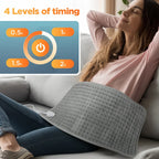 Electric Heating Pad Heated Therapy Mat with Auto Shut Off for Back Neck and Shoulder Pain Relief