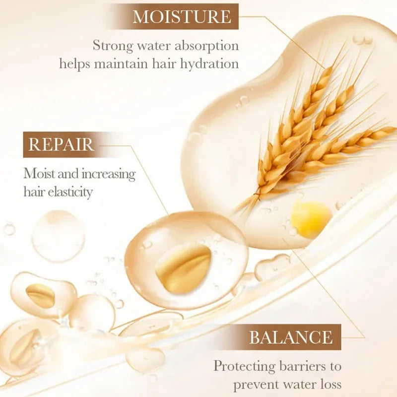 Magical Hair Mask Deep Repair Conditioner Treatment for Dry Damaged Frizz and Split Ends Use