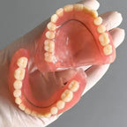 Full Mouth False Teeth Set Cosmetic Denture Kit for Instant Smile Enhancement