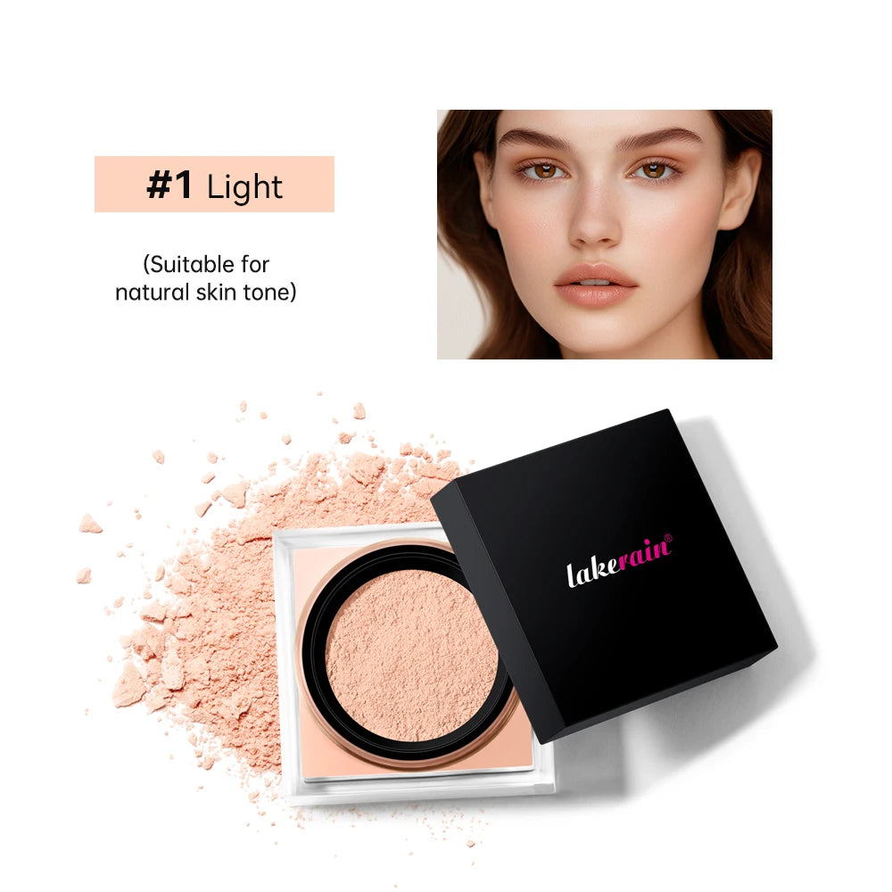 Loose Setting Powder Face Makeup Blurring Matte Finish for Long Lasting Oil Control Daily Use - 24