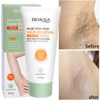 Hair Removal Cream Painless Depilatory Lotion Gentle Formula for Smooth Body Skin Care