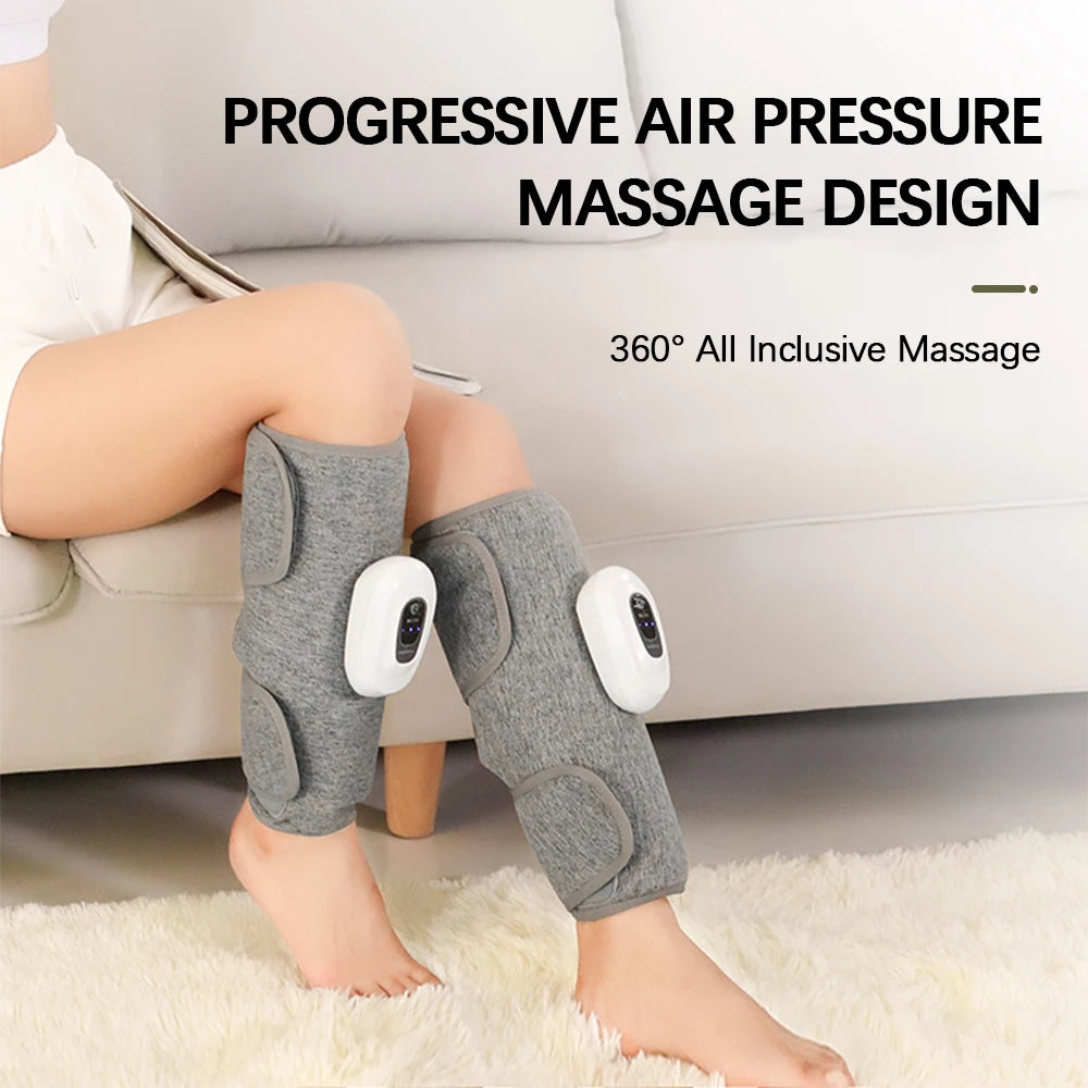 Wireless Calf Massager Air Compression Leg Wrap for Muscle Recovery and Circulation - 1